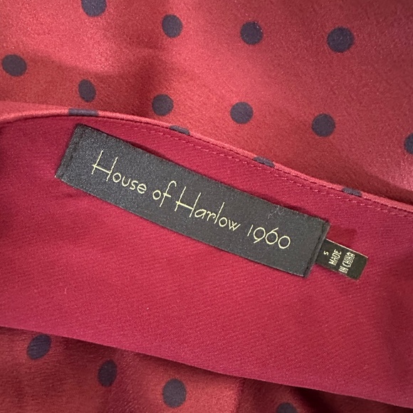 House of Harlow 1960 ◡̈ Ira Polka Dot Mini Dress - Picture 5 of 10
